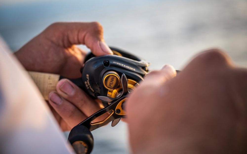 Penn Fathom Low Profile Baitcasting Fishing Reels | FREE 2-DAY SHIP
