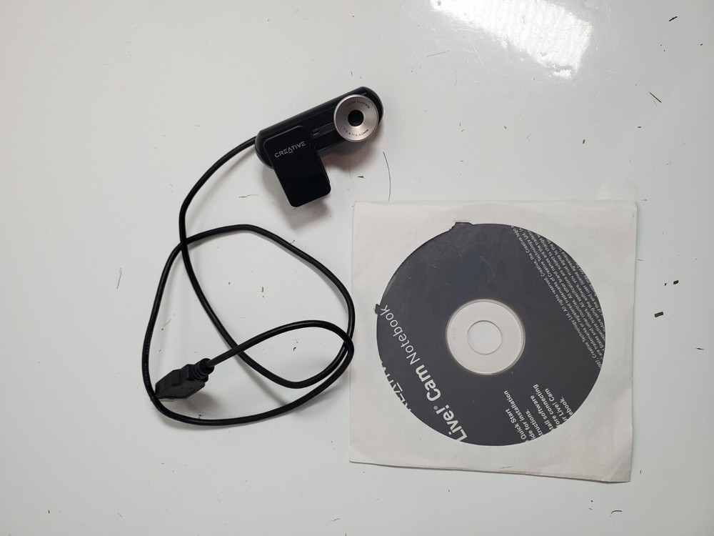 USED Creative Labs VF0470 Live! Cam Notebook Pro 1.3 MP w/CD
