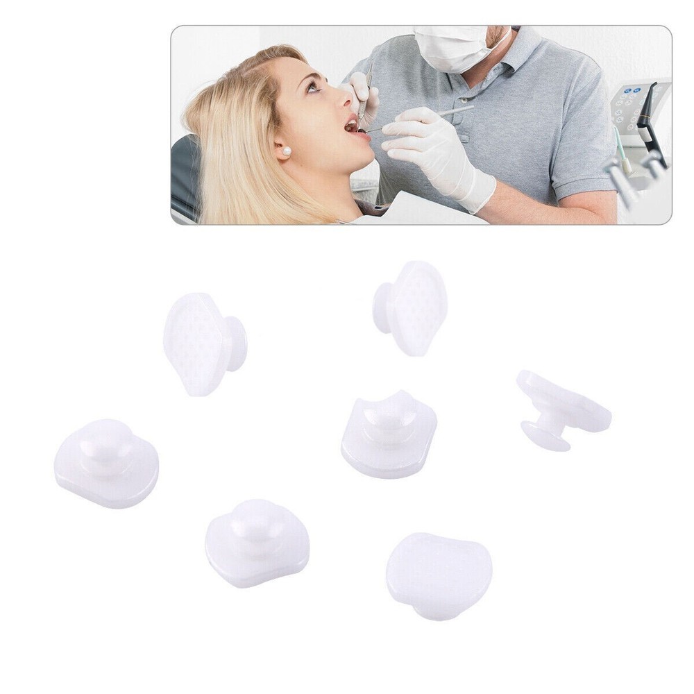 Dental Orthodontic Composite Ceramic Lingual Button Bondable Rectangular/Round