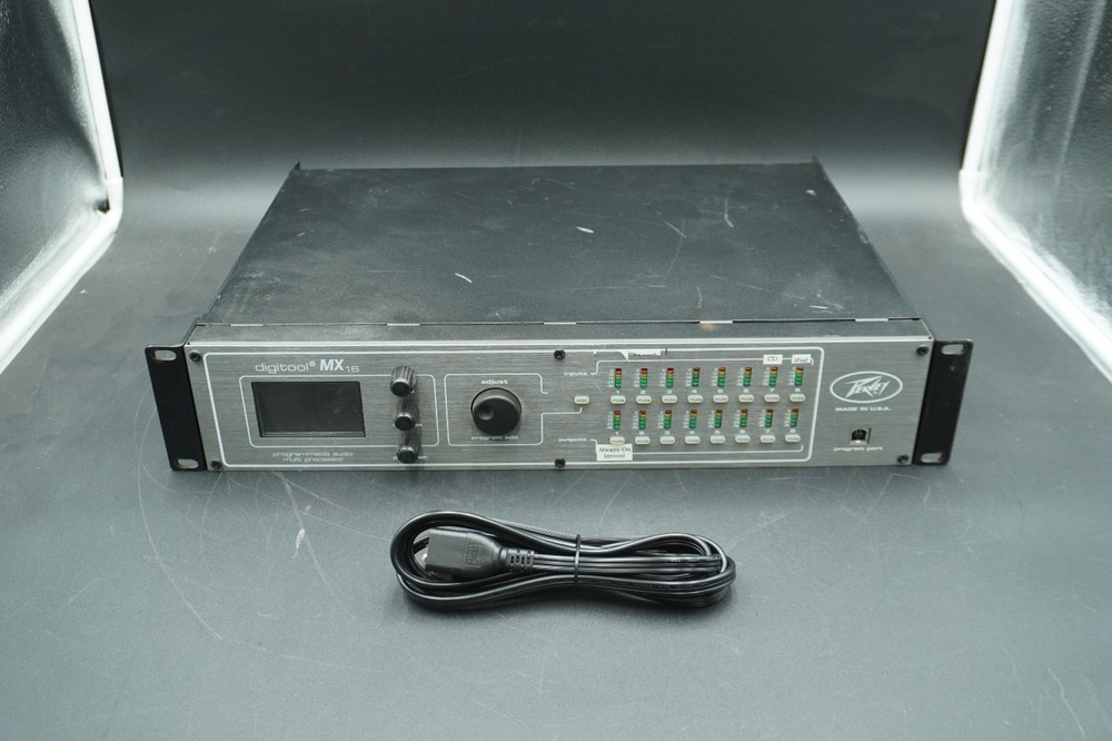 Peavey Digitool MX16 Programmable Digital Audio Multi-Processor *Tested*
