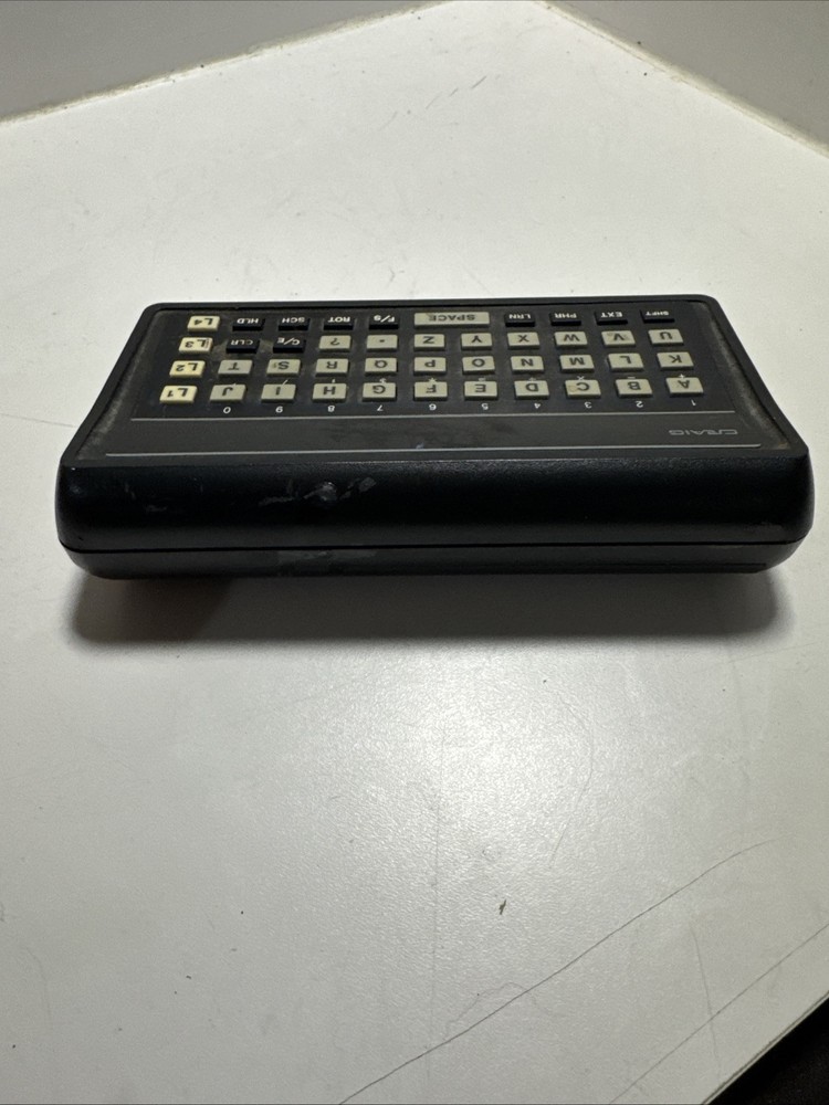 Craig M100 Translator Language Learning 1979 Tested - Powers On