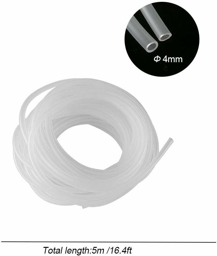Clear PVC 4mm Professional Durable Clear Flexible Airline Tubing for Aquariums