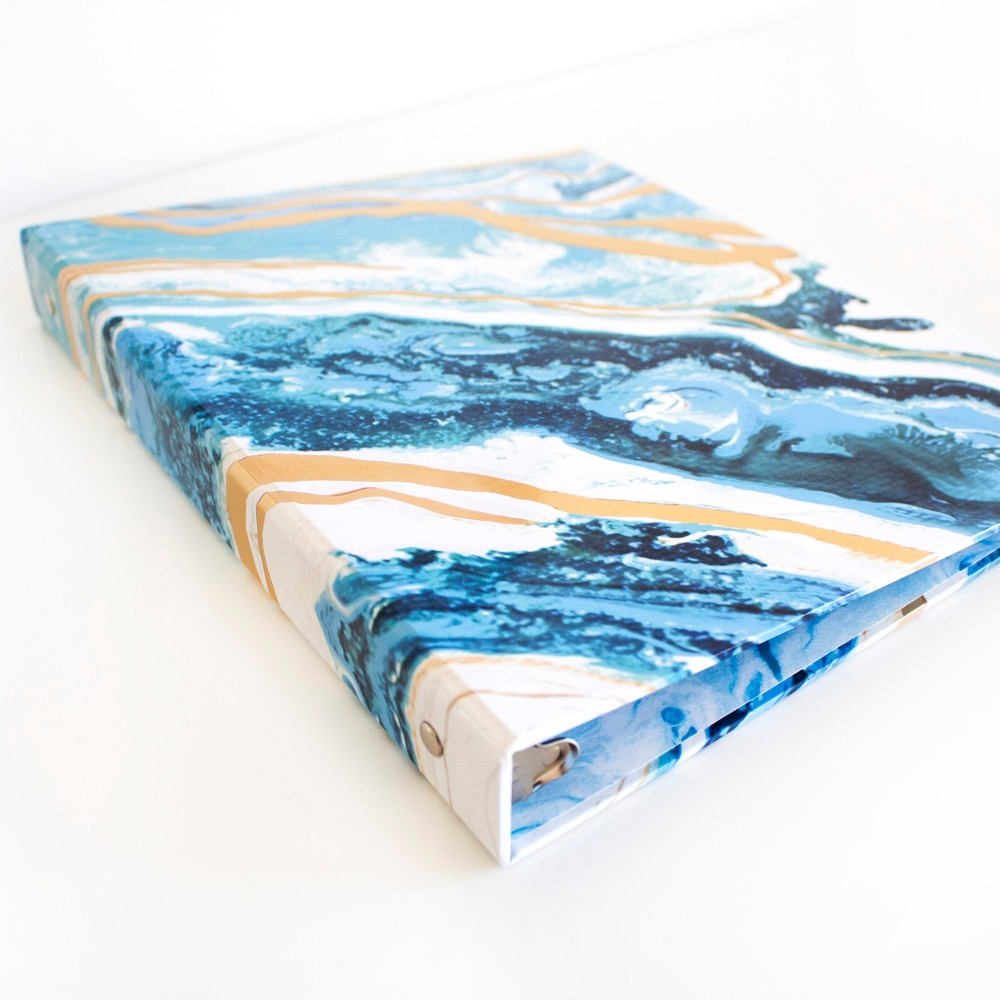 bloom daily planners Binder, Geode