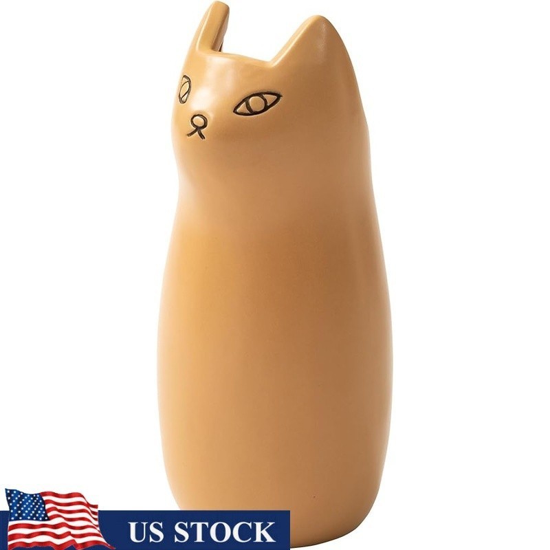Cute Ceramic Cat Umbrella Stand Holder Stylish Storage Rack Home Office Decor US