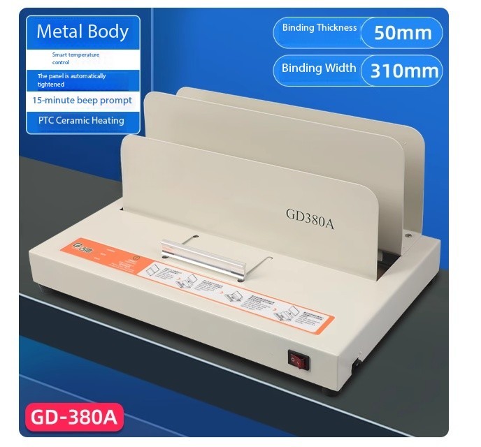 Perfect Binder Hot Melt Binding Machine Fully Automatic A4 Book Electric Small