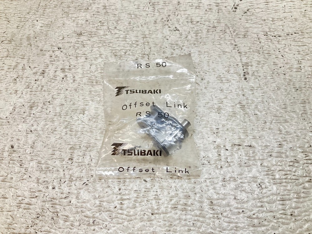 TSUBAKI RS 50 Offset Link RS50 New (TSC)