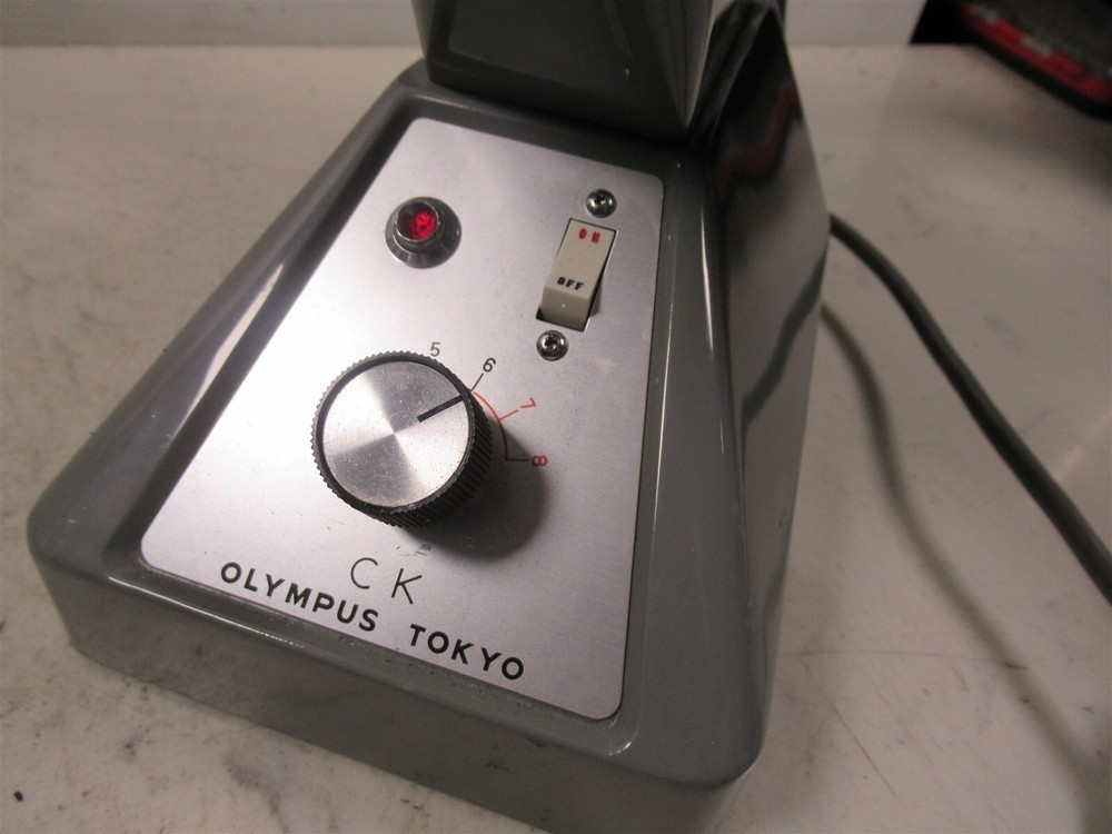 Olympus Tokyo CK Binocular Inverted Laboratory Microscope w/ Light Source Lenses