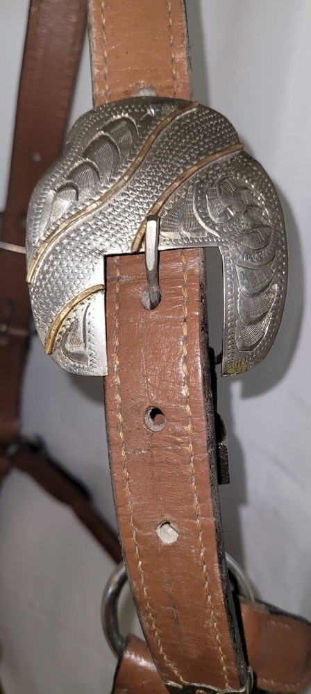 Showmanship Halter - silver embellishments