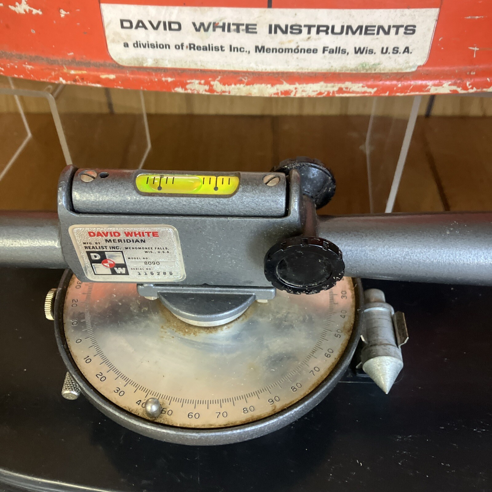 Vintage David White Instruments DW-8090 Survey Tool USA Made