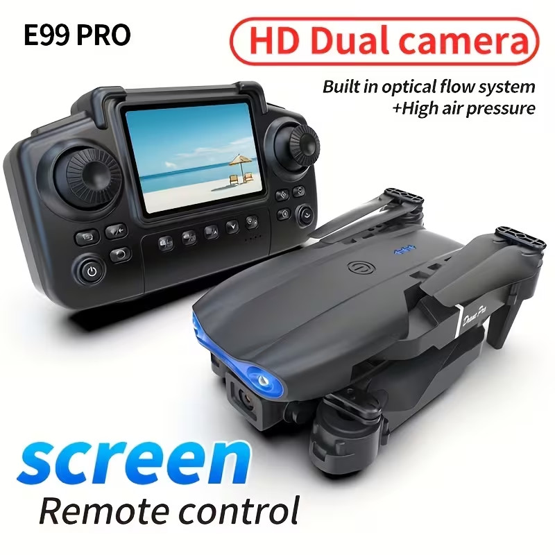 NEW Drone MAX Upgrade Edition] with 2 Batteries, Screen Control, Dual Camera