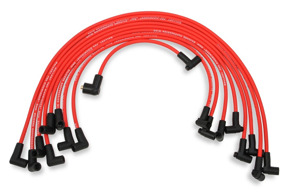 Mallory 600 Pro Wire Spark Plug Wires HEI Terminal Style