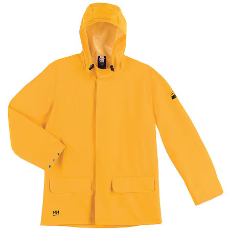 Helly Hansen 70129_310-M Rain Jacket, Pvc/Polyester, Yellow, M