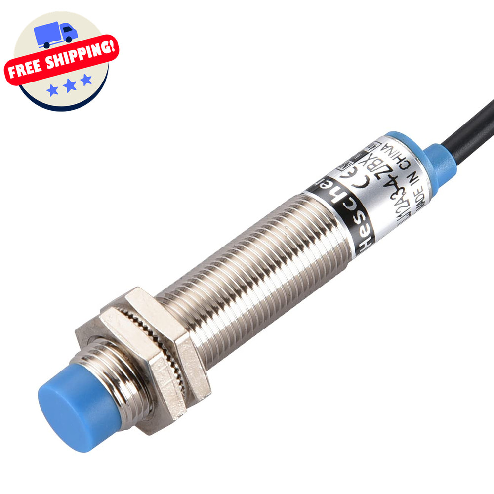 Inductive Proximity Sensor, M12, 4mm NPN NO, 10-30VDC, Automation Switch