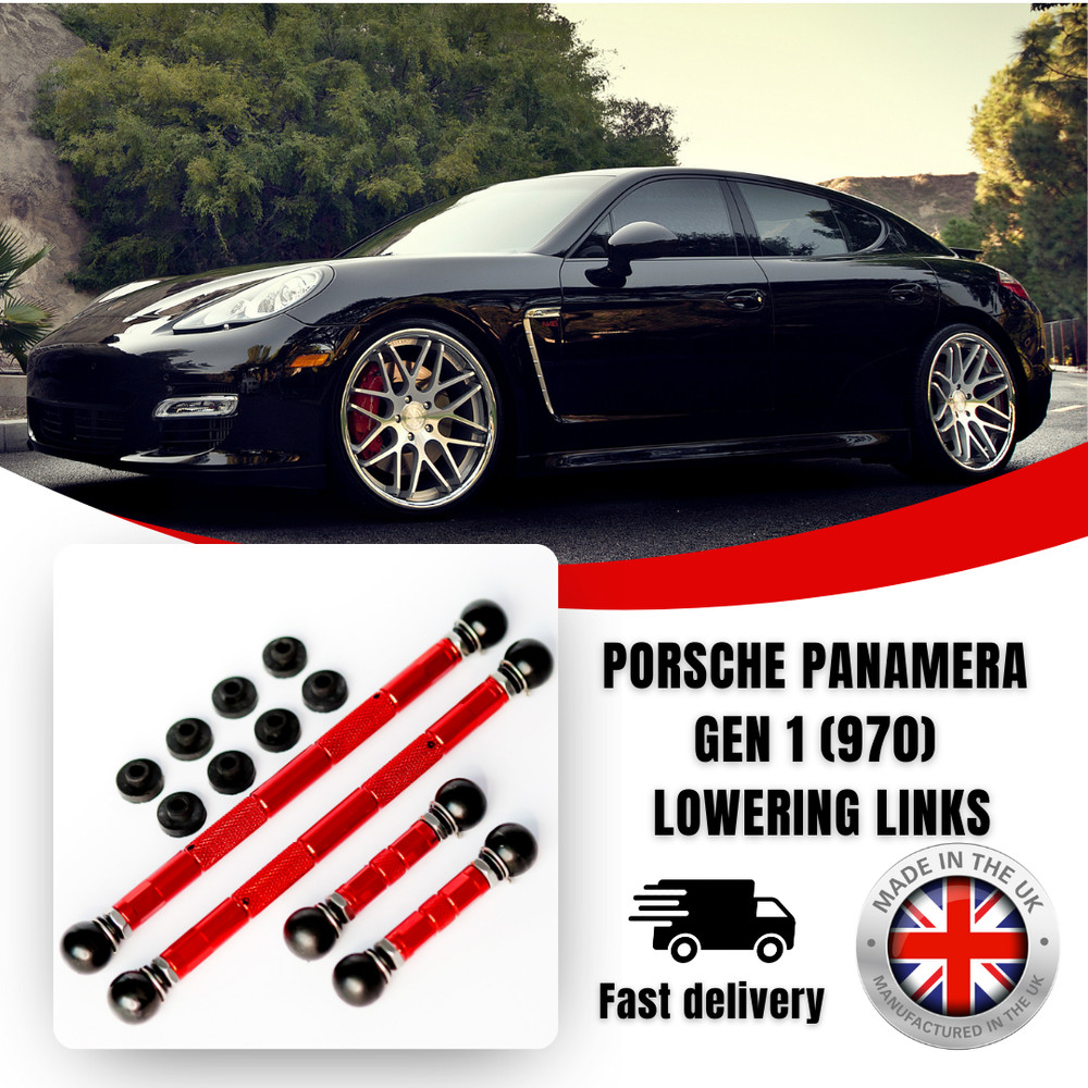 PORSCHE PANAMERA 970 EVOLUTION LOWERING LINKS KIT (PRECISION ADJUSTMENT) MODULE