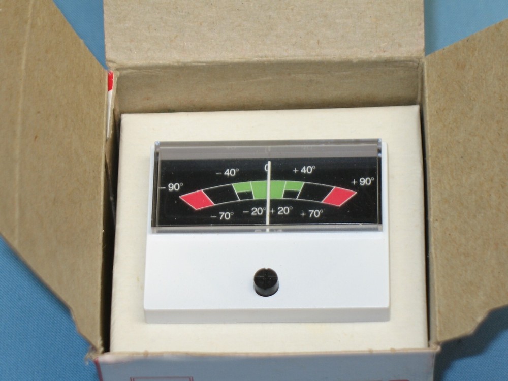 MODUTEC ~ MODEL # 00811116E ~ ANALOG PANEL METER ~ NOS