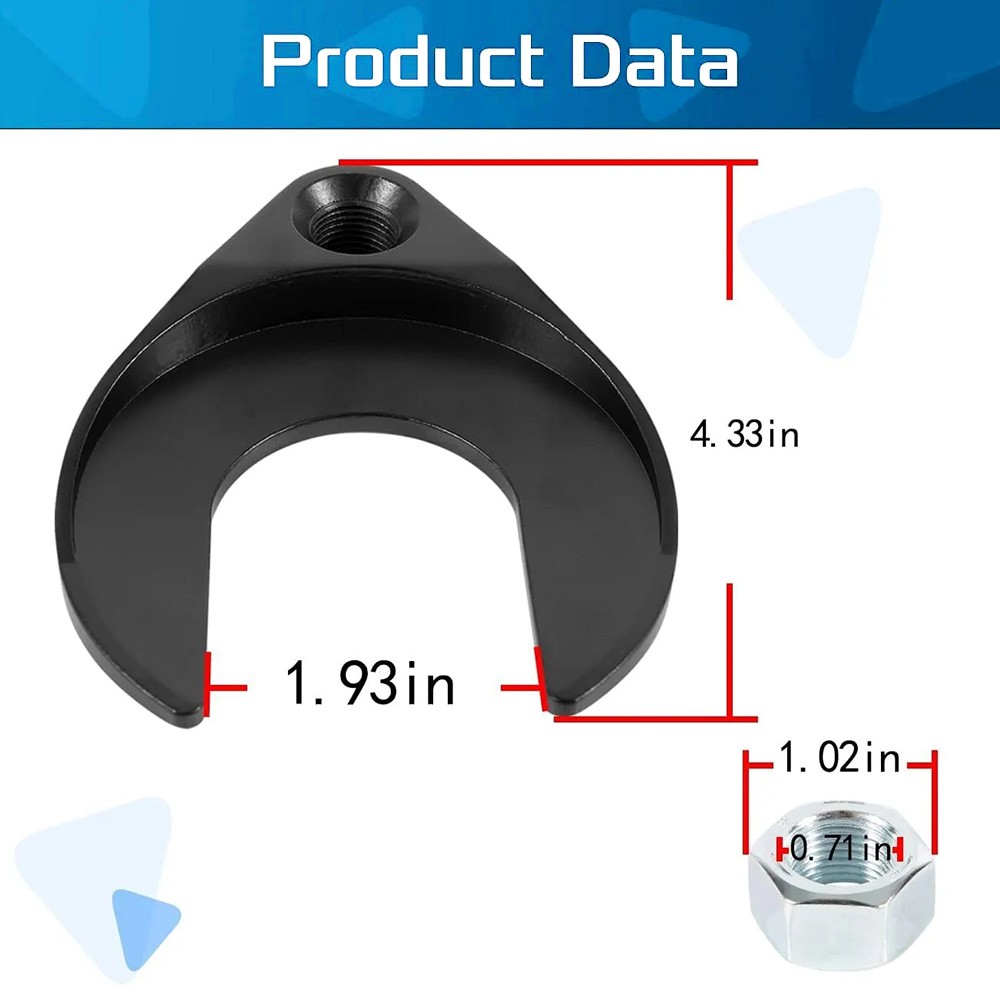 Axle Removal Tool 48mm CV Joint Puller Slide Hammer Adapter Front Wheel Drive