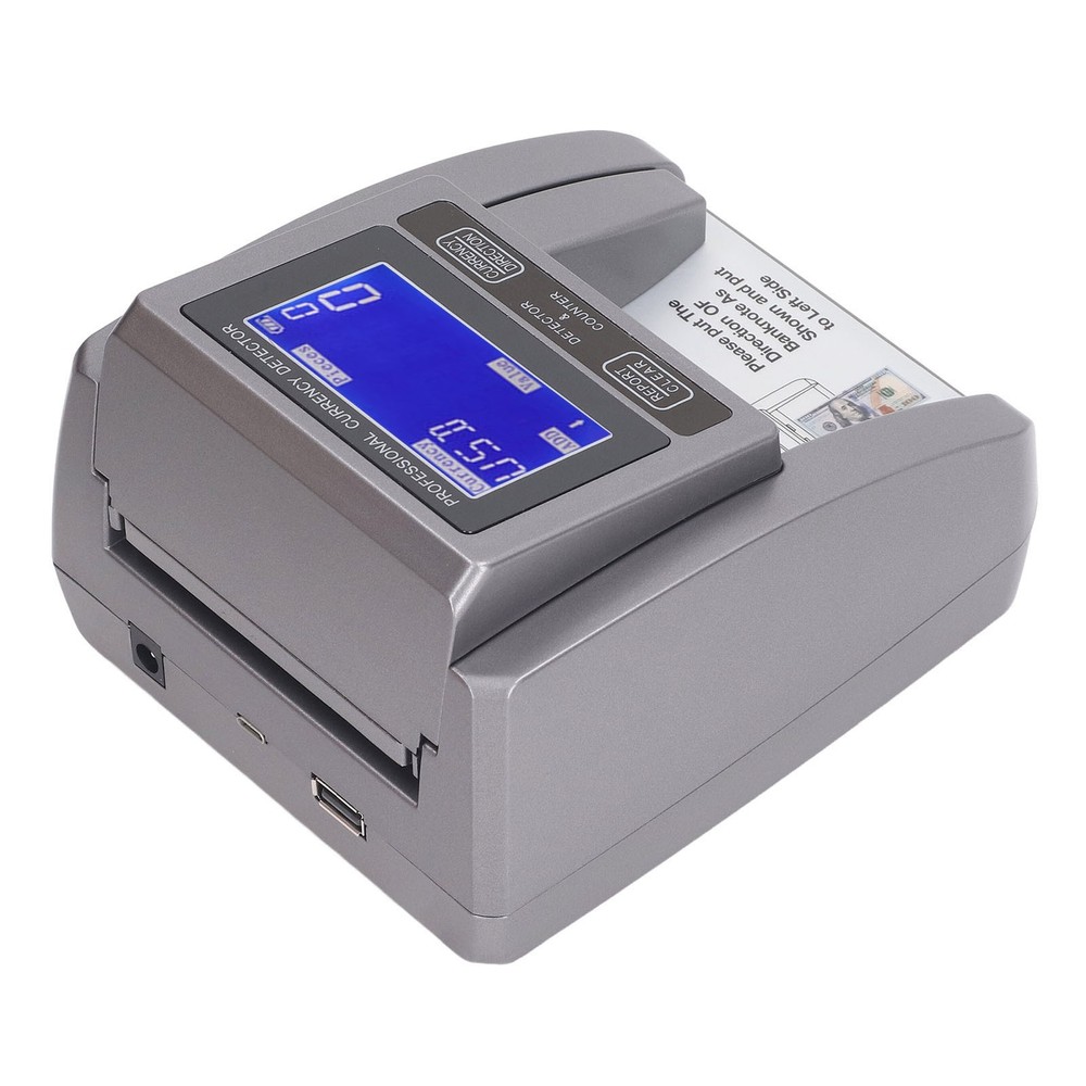 Denomination Money Counter Machine Handheld Bill Counting Machine US Plug