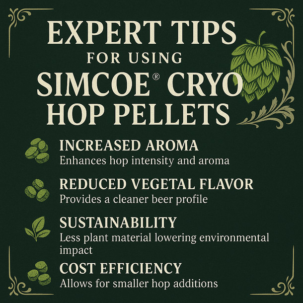 YCH Hops Simcoe Cryo Hop Pellets 1 lb