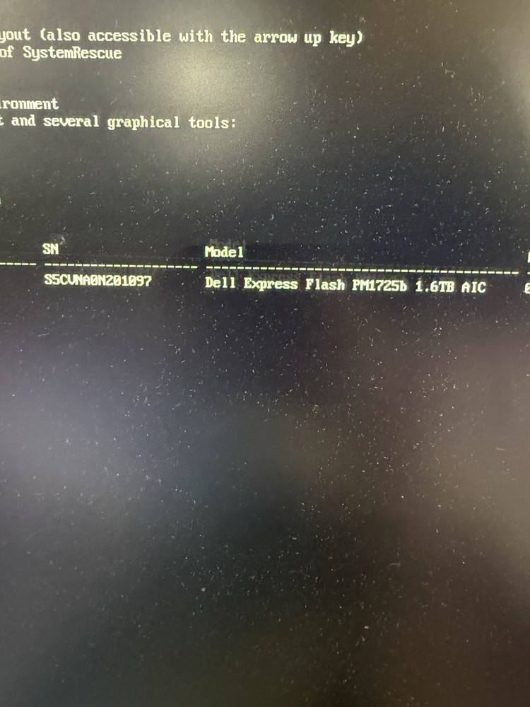 Dell Express Flash PM1725b 1.6TB AIC SSD Solid State Drive Flash Drive - Working