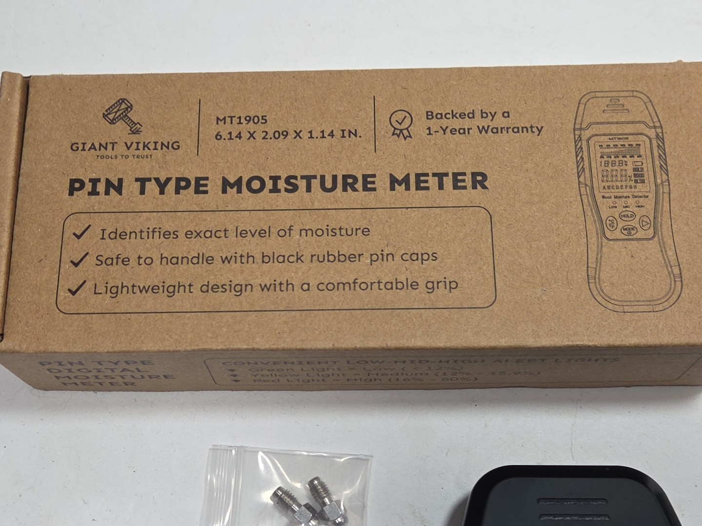Pin Type -- Wood Moisture Meter
