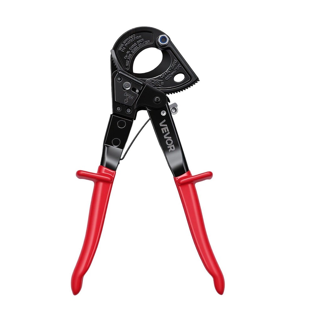 Ratchet Wire Cutter with Quick-Release Button for 474 MCM Cables