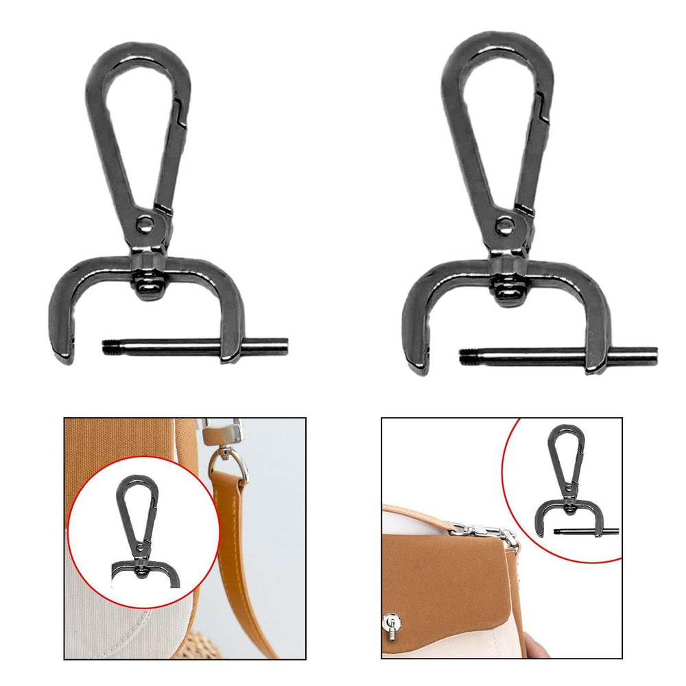 Detachable Snap Hook Swivel Clasp Bag Buckle Accessory Practical Replacement