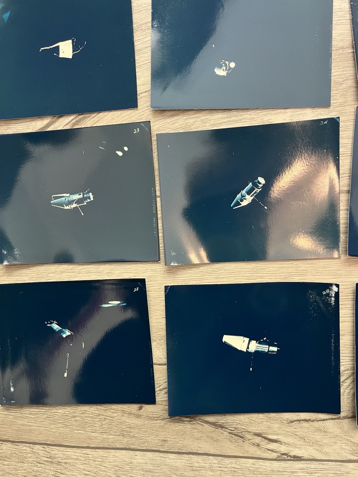 Vintage NASA Gemini Spacecrafts Photo on Kodak Paper SPACE - Lot Of 30