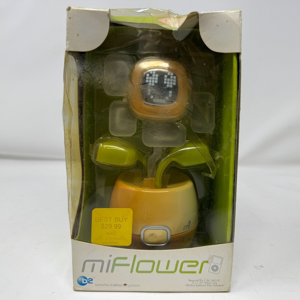 Mi flower Interactive Motion-Sensitive Speaker WowWee Extremely Rare - NIB