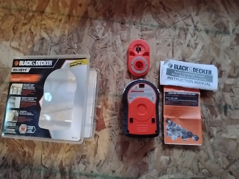 Black and Decker Bullseye Auto Leveling Laser