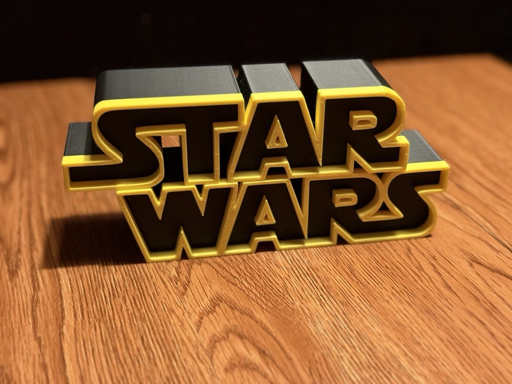 3D Printed STAR WARS Logo