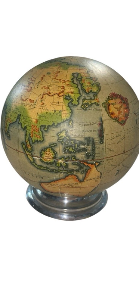 Vintage Eagle World Globe