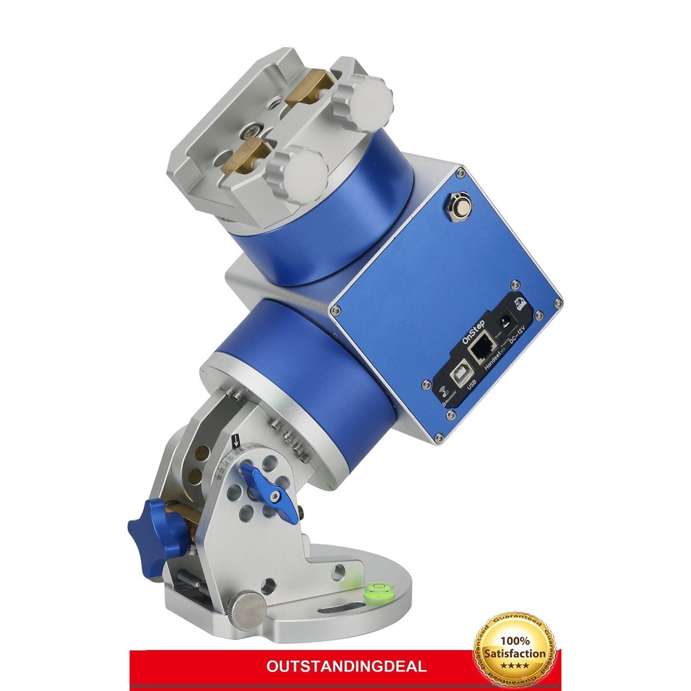 JUWEI-17 Harmonic Equatorial Mount with Narrow Dovetail Groove + Hand Controller