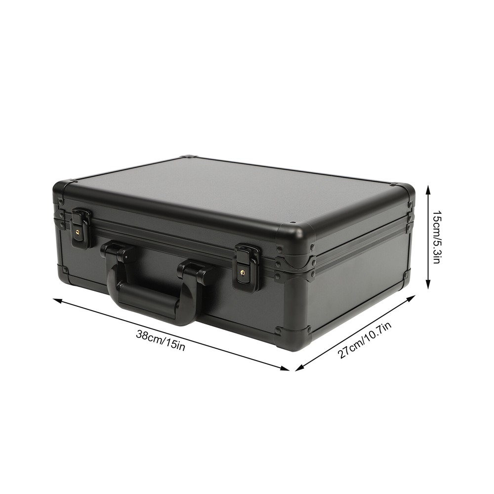 Storage & Display Aluminum Frame Box Case Graded Card Case Storage Box Lockable