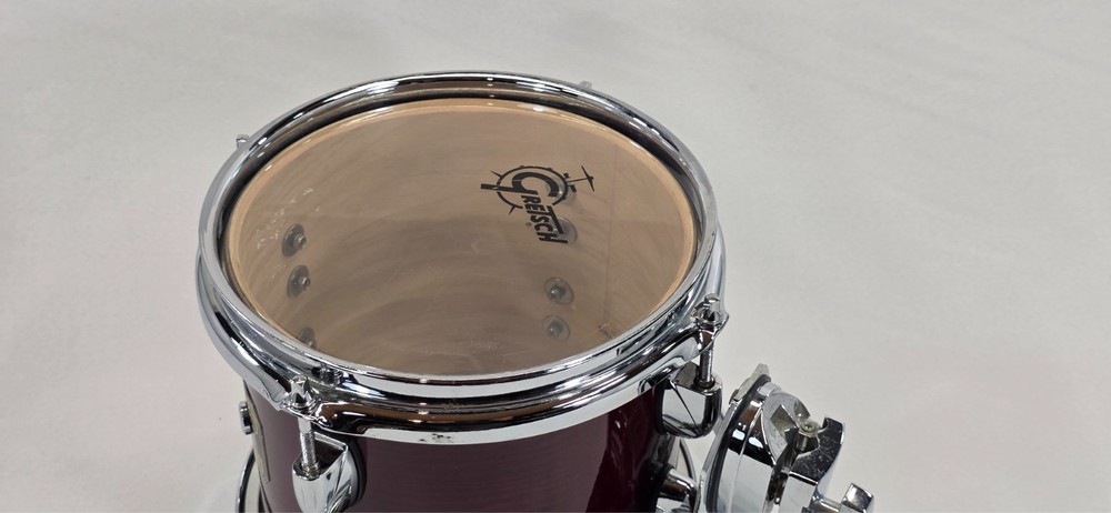 Gretsch Catalina Ash 8" Tom -Red Lacquer Finish