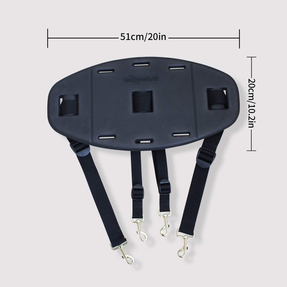 Kayak Backrest - EVA Surfing Backband Comfortable Back Support Adjustable Pad...