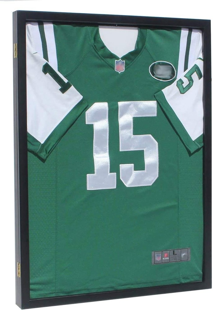 Jersey Display Frame Case Large Frames Shadow Box Lockable with UV Black