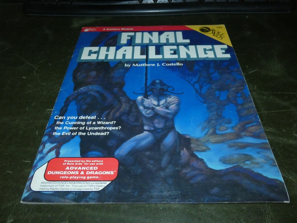 AD&D Role Aids: Final Challenge