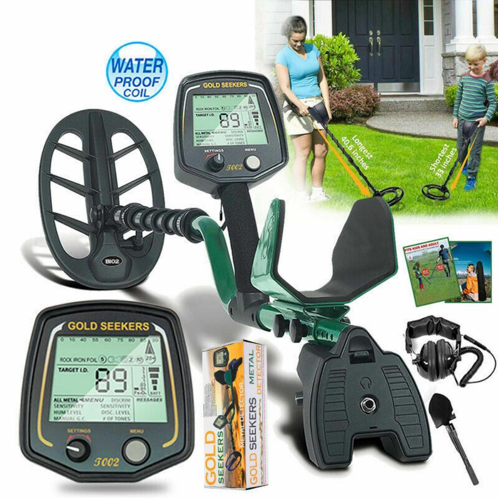 Finder Long Range Underground Treasure Pinpoint High Sensitivity Coin Digger Kit