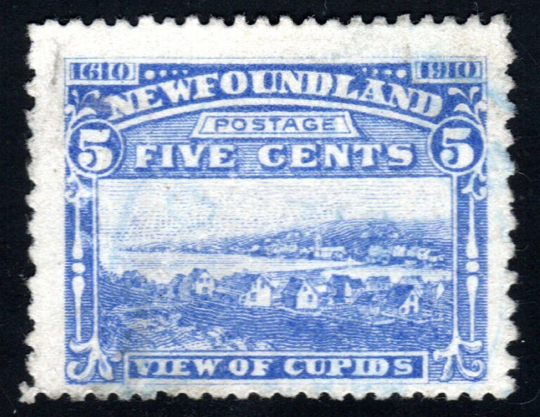 Stamp - 1910 - Newfoundland - 5 cent SC# 91 used
