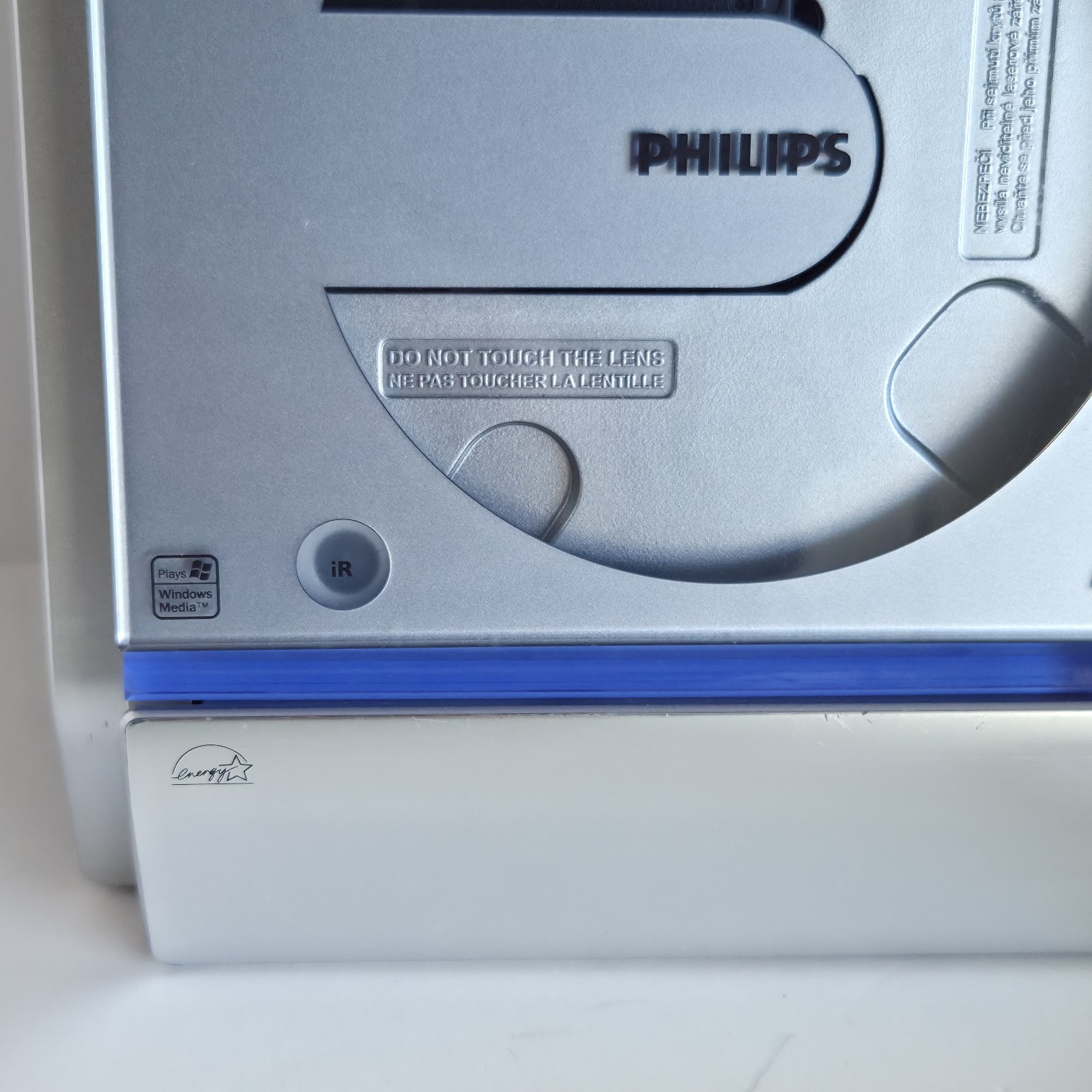 Philips Micro System MCM276R/37 Compact Disc AM/FM CD Player Stereo NO SPEAKERS