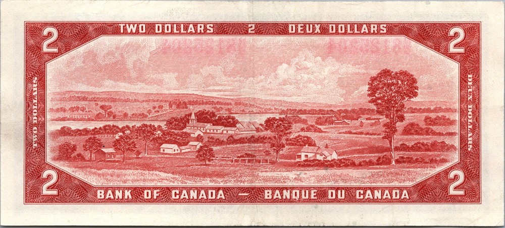 Canada 2 Dollars 1954 BC-38d XF