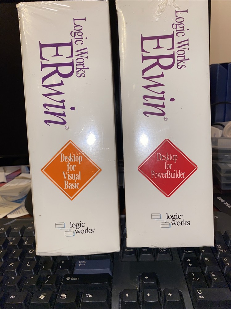 $10,000 ERwin/Desktop For Visual Basic And ER/Desktop For PowerBuilder.Brand New