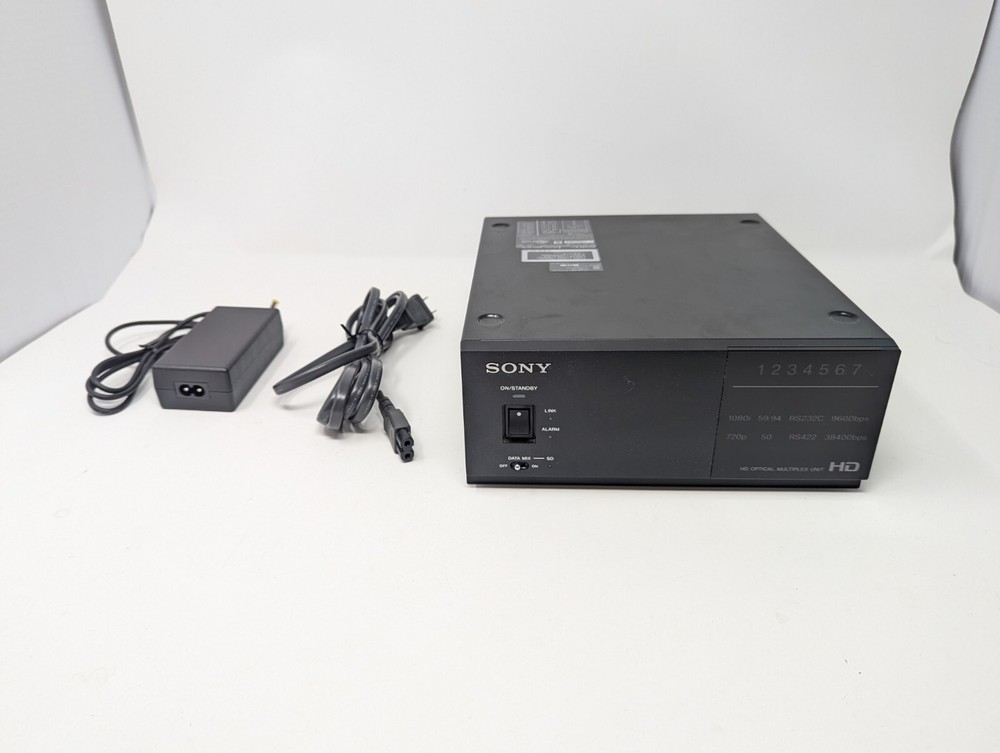 Sony BRU-SF10 HD Optical Multiplex Unit with Power Supply