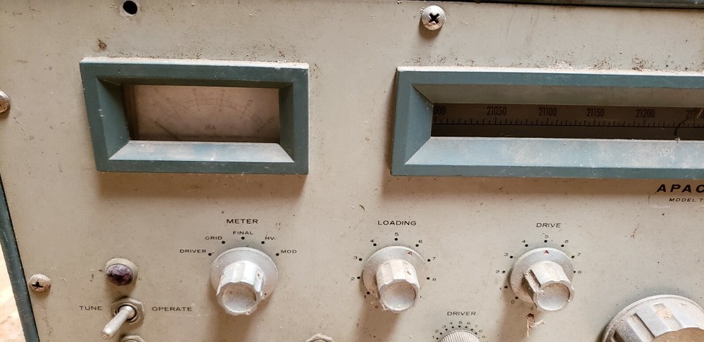 Heathkit TX-1 vacumn tube transmitter, Atlanta, Untested