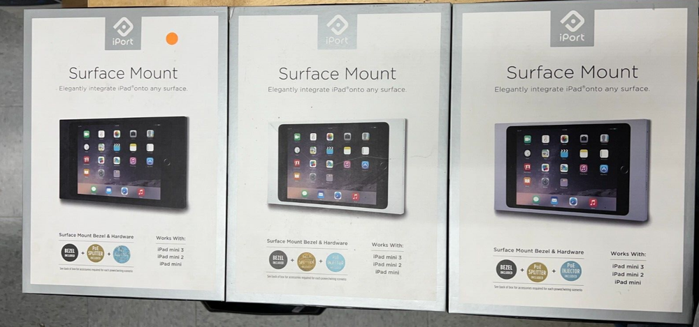 Iport Surface Mount For iPad Mini, Mini 2 and Mini 3