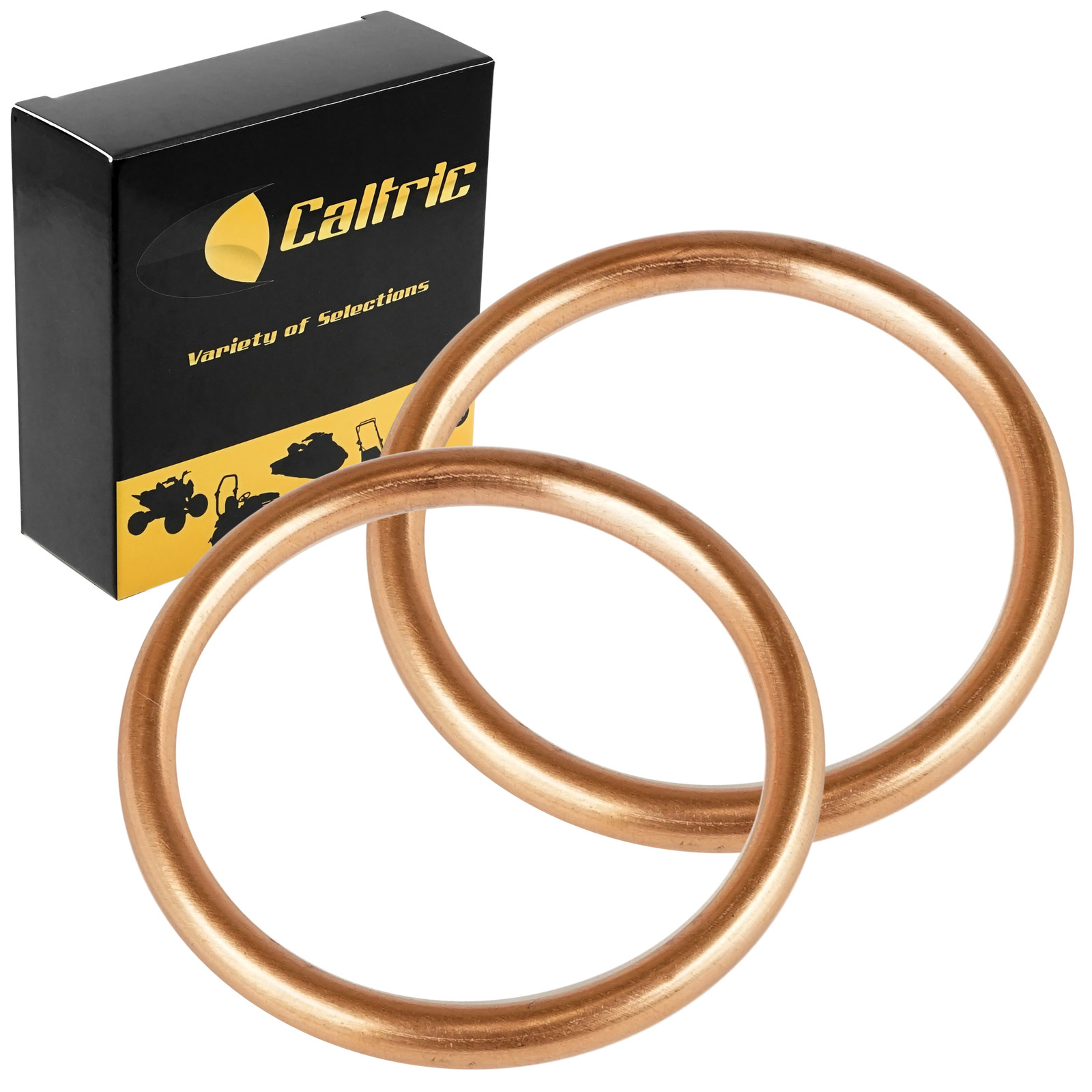 2 Exhaust Pipe Gaskets for Honda ATC350X 1985 1986