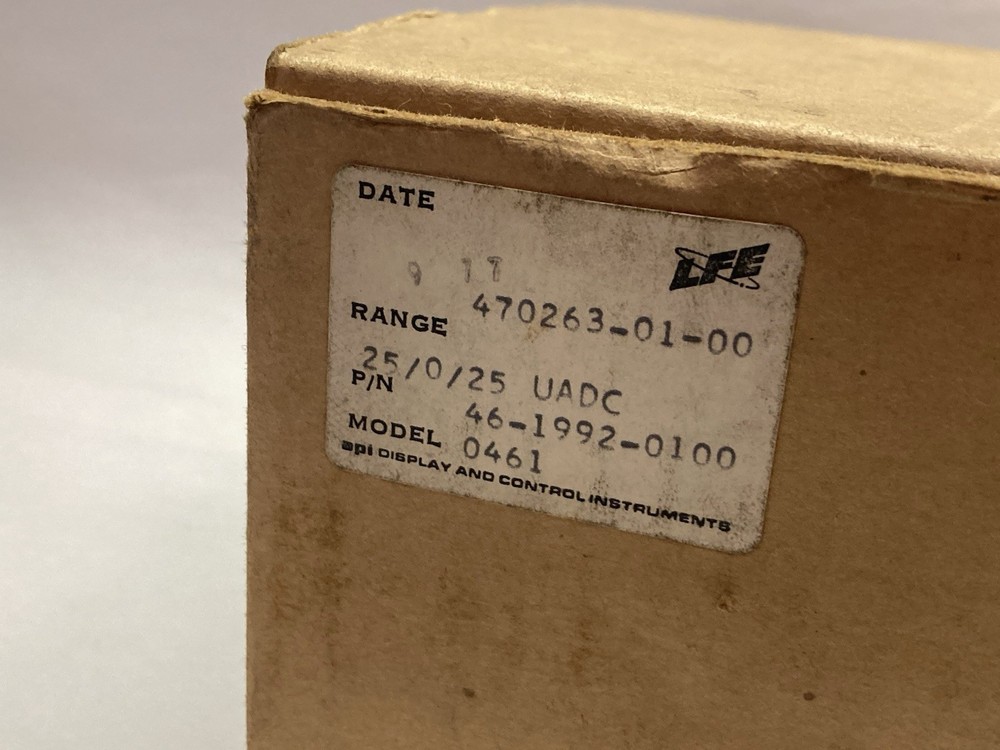 API,470263-01-00,Load Panel Meter Range 25/0/25 UADC