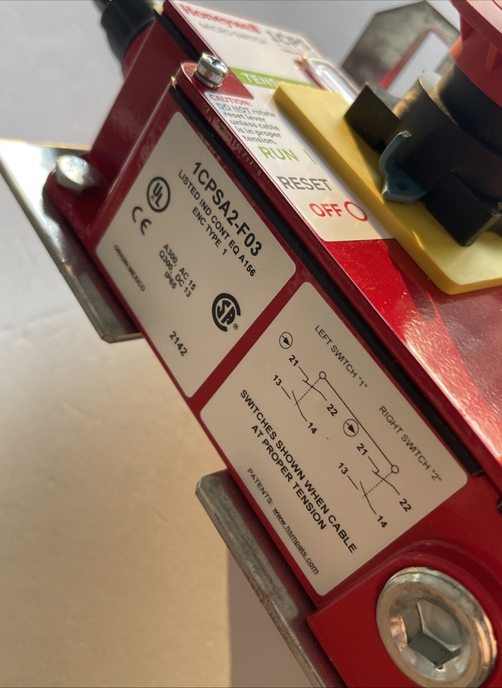 Honeywell 1CPSA2-F03 Mirco Switch Cable Pull Switch Tensioned Cable 1CPS