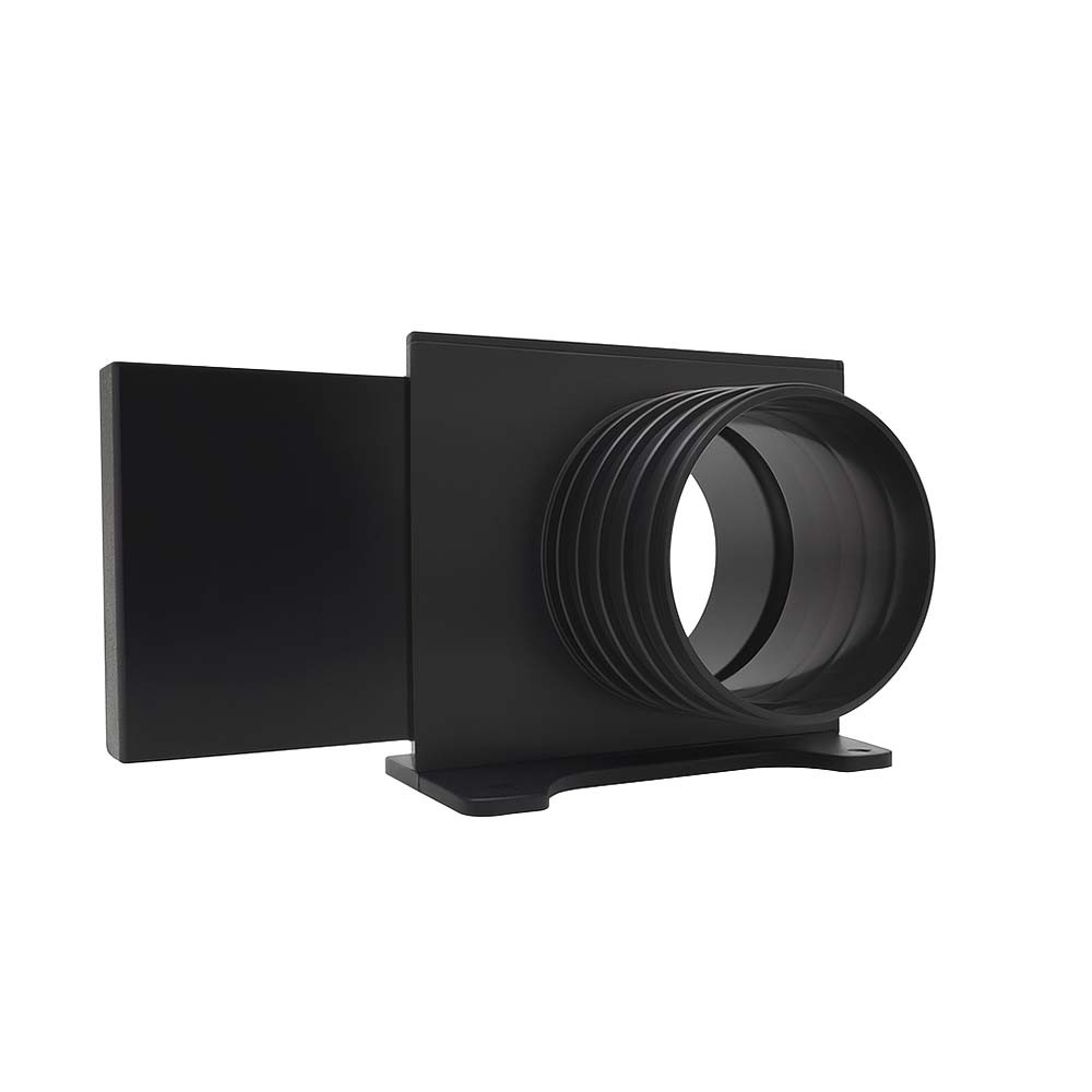 11457 4-Inch ABS Plastic Wall Mounted Blast Gate with One Threaded End