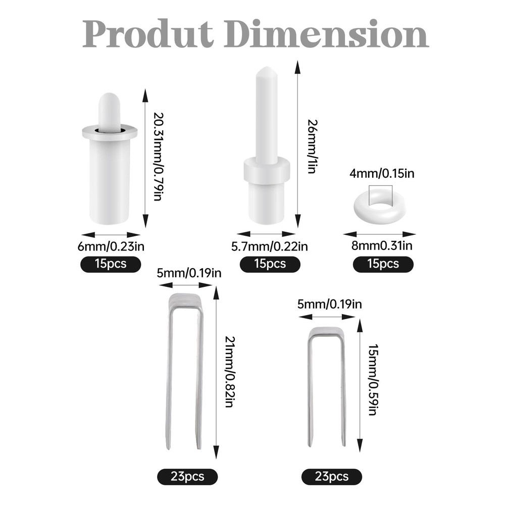 85 Pcs Shutter Repair Kit, Plantation Tool Set, Includes...
